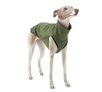 KARSKI Abbigliamento Whippet Abbigliamento Levriero Italiano Gilet Caldo for Cani Adatto a Cani di Taglia Media e Grande (Color : Military Green, Size : L)