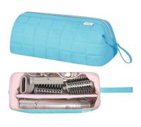 Karsyon Borsa da viaggio per strumenti per capelli, organizer per Dyson Airwrap, per asciugacapelli a squalo, spazzola per aeronautica, accessori Revlon, borsa per il trasporto con tasche piatte per