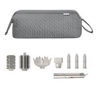 KarSyon Shark - Custodia flessibile per asciugacapelli Dyson Airwrap Revlon Hair Tools borsa da viaggio custodia da trasporto organizer piatto per ferro arricciacapelli (grigio)