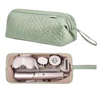 KarSyon Shark Flex Style Case per Dyson Airwrap asciugacapelli spazzola Revlon Hair Tools Travel Bag Carry Case Flat Curling Iron Organizer, Verde salvia., Portabilità