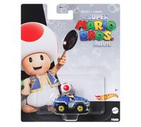 Mattel Hot Wheels Mario Kart DieCast Veicolo Giocattolo Per Bambini da 3+ Anni - Toad