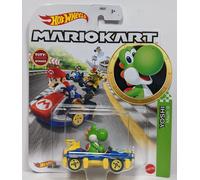 KART di YOSHI Versione MACH 8 Modello Die Cast SUPER MARIO 1:64 5cm Hot Wheels