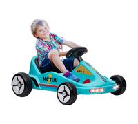 Kart elettrico Aiyaplay per bambini +3 anni con carico leggero musicale 50 kg