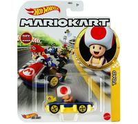 KART MACH 8 di TOAD Modello DieCast 5cm da SUPER MARIO Scala 1:64 Hot Wheels