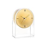 Kartell Air du Temps Orologio, Cristallo, Transparente/Oro, 21.5 x 8 x 30 cm