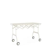 Kartell Battista, Carrello portavivande, Bianco