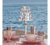 Kartell Big Battery - da tavolo IP54, trasparente Kartell