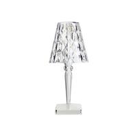 Kartell Big Battery trasparente lampada a batteria dimmerabile