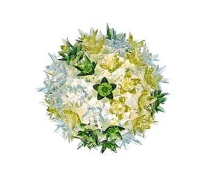 Kartell Bloom CW2 plafoniera LED G9, menta Kartell