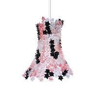 Kartell Bloom Lampada a sospensione, rosa/nero