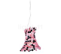 Kartell Bloom Lampada a sospensione, rosa/nero