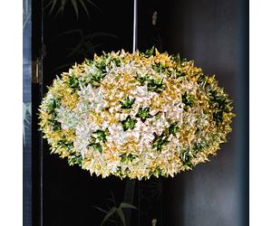 Kartell Bloom S1 lampada LED sospensione G9, menta Kartell