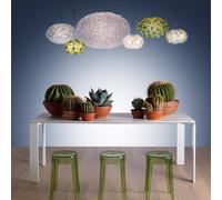 Kartell Lampada a sospensione Bloom S2 Lavanda