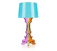 Kartell Bourgie Lampada da Tavolo, Dimmerabile 4.5 W, Multicolor Azzurro