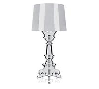 Kartell Bourgie Lampada da Tavolo, Dimmerabile E14, Argento