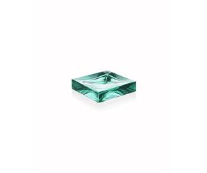 Kartell Boxy Porta Sapone, Verde Acqua Marina, 10.5x10.5x2.5 cm
