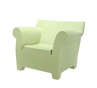 Kartell Bubble Club Poltrona, Polietilene colorato in Massa, Verde, 75x102x78 cm