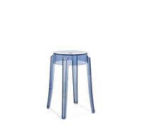 Kartell Charles Ghost, Set 2 sgabelli, H 46 cm, Polvere