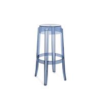 Kartell Charles Ghost, Set 2 sgabelli, H 75 cm, Polvere