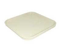 Kartell Componibile Elemento Quadrato, Top di Chiusura, 38 x 38 x 2.2 cm, Bianco