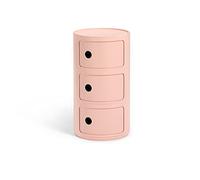 Kartell Componibili Bio, Mobile Contenitore 3 Elementi, Rosa