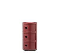 Kartell COMPONIBILI CLASSIC 3 Cabinet Borgogna