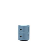 Kartell Componibili, Mobile Contenitore 2 Elementi, Azzurro