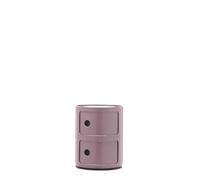 Kartell Componibili, Mobile Contenitore 2 Elementi, Malva