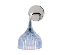 Kartell E' Lampada Applique da parete E14, Azzurro, 13.5ⵁx14.5 cm