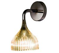Kartell E' Lampada Applique da parete E14, Giallo, 13.5ⵁx14.5 cm