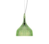 Kartell E' Lampada a Sospensione E14, Verde, 13.5ⵁx14.5 cm