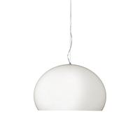 Kartell FL/Y Lampada a Sospensione 15 W, Bianco Opaco, Diametro 52cm