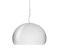 Kartell FL/Y Lampada a Sospensione 15 W, Cromato, Diametro 52cm