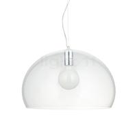 Kartell FL/Y Lampada a sospensione, cristallo traslucido chiaro - B-stock - lievi segni di usura - completamente funzionale