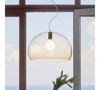 Kartell FL/Y lampada sospensione, Ø 52 cm, marrone 09030CO