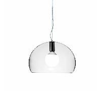 Kartell FL/Y Lampadario Media Trasparente