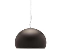 Kartell FL/Y Lampadario Medium Opaco Marrone