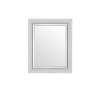 Kartell Francois Ghost Specchio da Parete, PMMA, Cromato, 65 x 79 cm