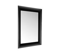 Kartell Francois Ghost Specchio da Parete, PMMA, Nero Coprente Lucido, 88 x 111 cm