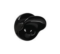 Kartell Gancio, Appendiabiti, Nero, 10.5x5x10.5 cm, 2 unità
