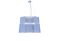 Kartell Gè Lampada a Sospensione, Azzurro, Trasparente