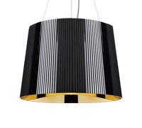 Kartell Gè - lampada LED a sospensione, nero-oro Kartell