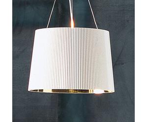 Kartell Gé lampada LED a sospensione, bianco/oro Kartell