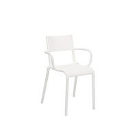 Kartell Generic A, Bianco, 52.2 x 52 x 79 cm, 2 unità