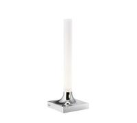 Kartell Goodnight Battery Outdoor LED, cromo , Vendita di giacenze, Merce nuova, Imballaggio originale