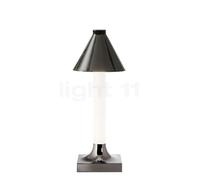 Kartell Goodnight Lampada ricaricabile LED, titanio lucidato