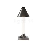 Kartell Goodnight Lampada ricaricabile LED, titanio opaco