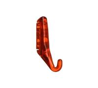 Kartell Hanger Appendiabiti, Gancio piccolo, Rosso Aranciato