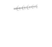 Kartell Hanger Appendiabiti, Parete 90 cm, Cristallo