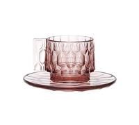 Kartell Jellies Family Set da Caffè, 4 pezzi, Rosa